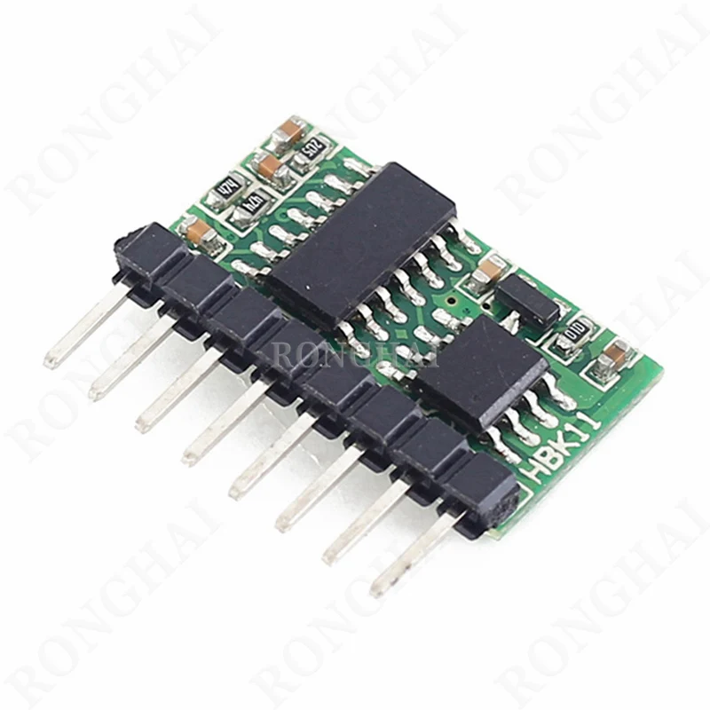 DC Motor Forward and Reverse Control Circuit Board 2.5V-12V Small Standby Current High Level Trigger DC Motor Controller HBK01