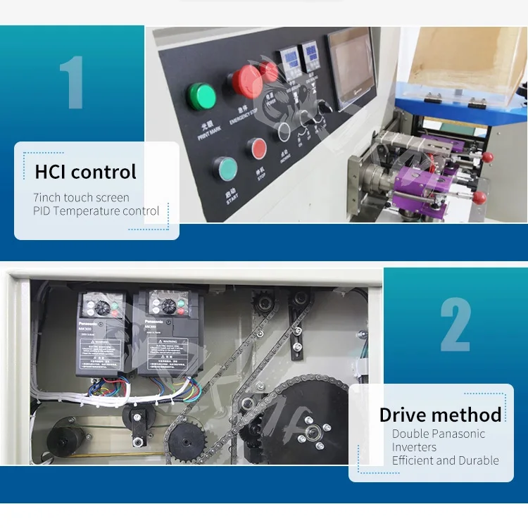 Automatic Pillow Wrapping Machine Flow Type Wrap Packing Machine Multi Purpose Flow Sugar Cubes Packaging Machine