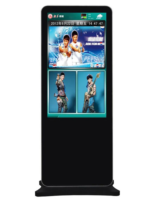  Высокое качество freestand вертикальный lcd рекламный