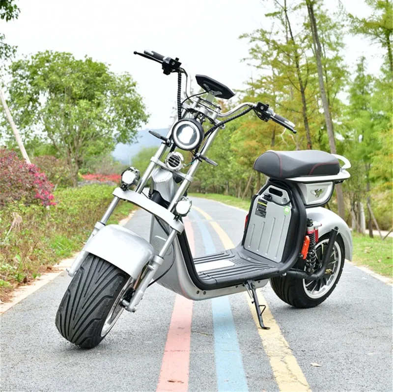 colorful fashion design  citycoco 2000w 2 wheels electric scooter for adult electric motorcycle