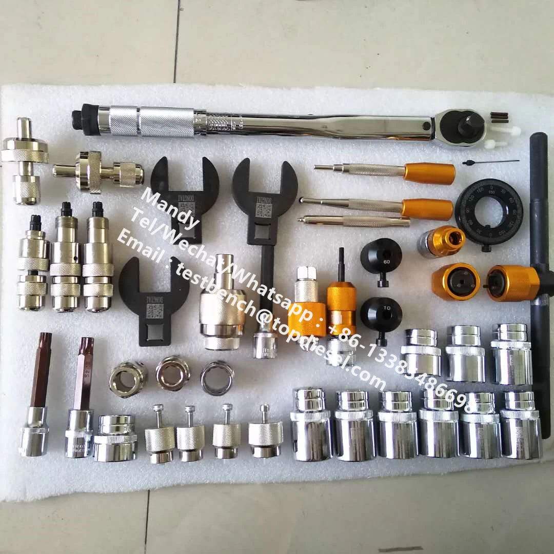 DONGTAI Manufacturer NO.001-2 Full Set Common Rail Tools 42pcs CR Disassembly And Repair Tools Without Support