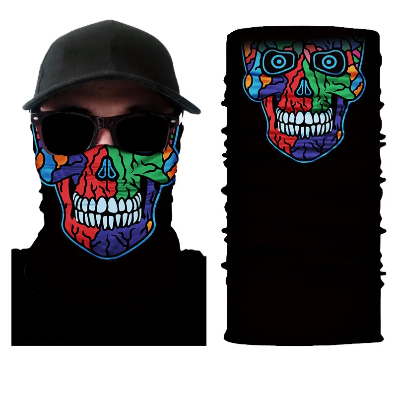 
OEM customized flatlocking stitching neck gaiters Moisture Wicking Sun Protection fishing Masks buffs 