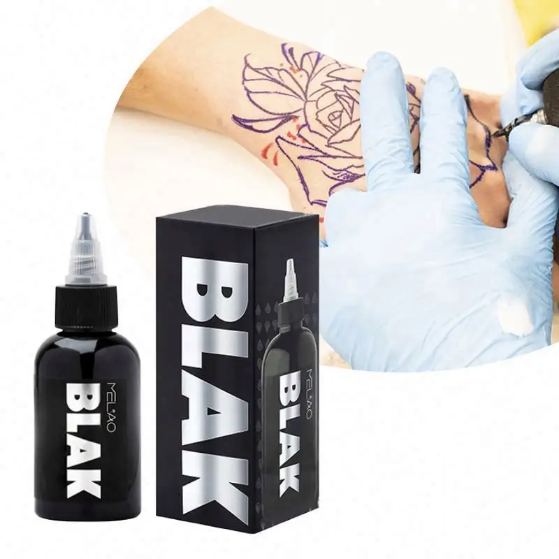 Hot selling black Fast Coloring Creamy Private Label custom Permanent Ink Tattoo Pigments wholesale