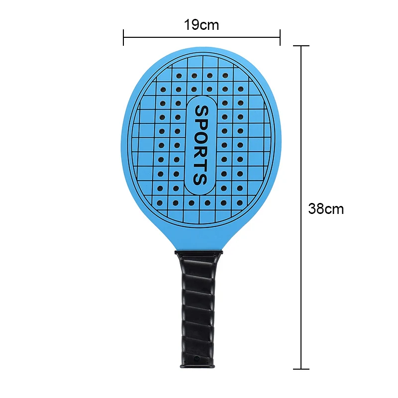 Custom professional outdoor sport high quality MDF wooden beach tennis paddle racket with ball
