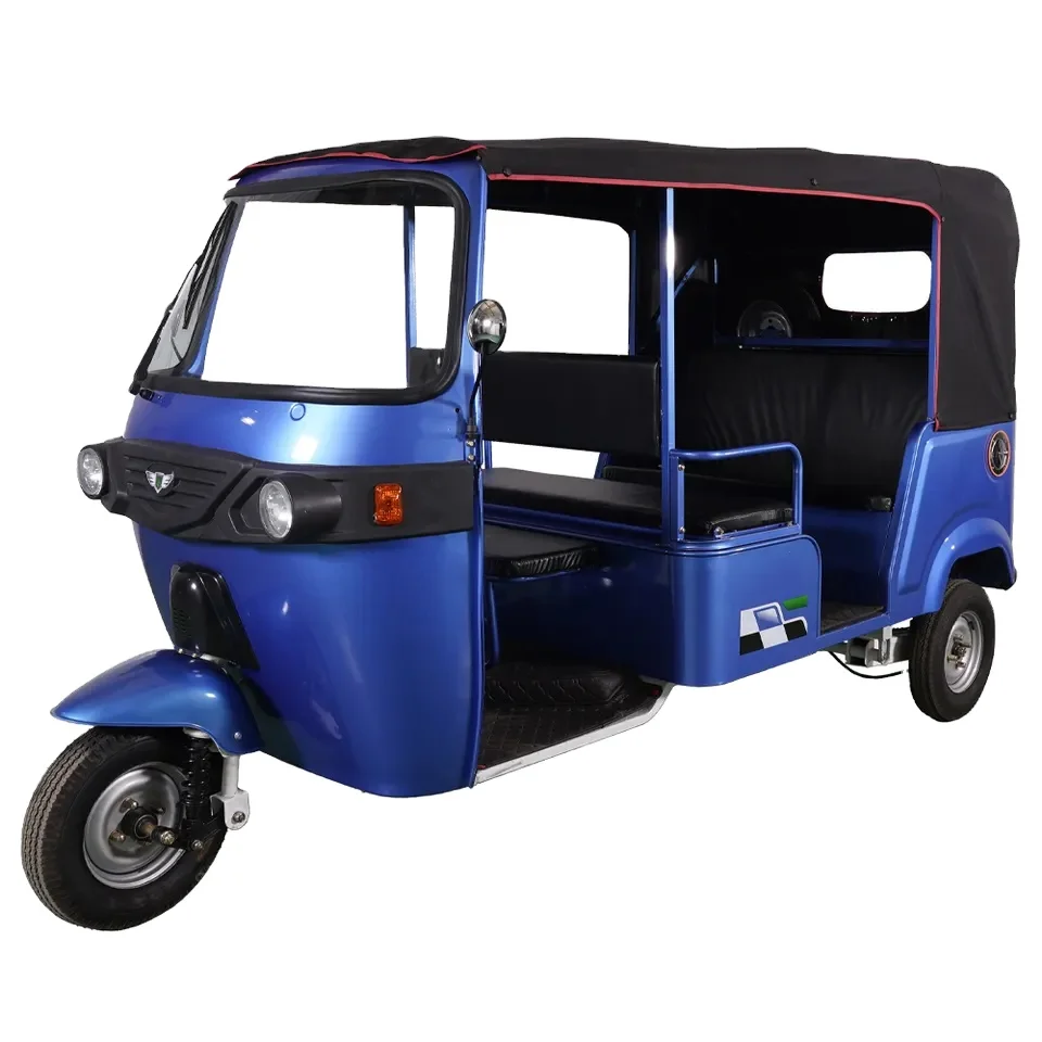 Asia Hot Sale Electric Mototaxi Bajaj E auto rickshaw Electric Tricycle Excellent Quality Electric Tuk Tuk for 6 Passengers