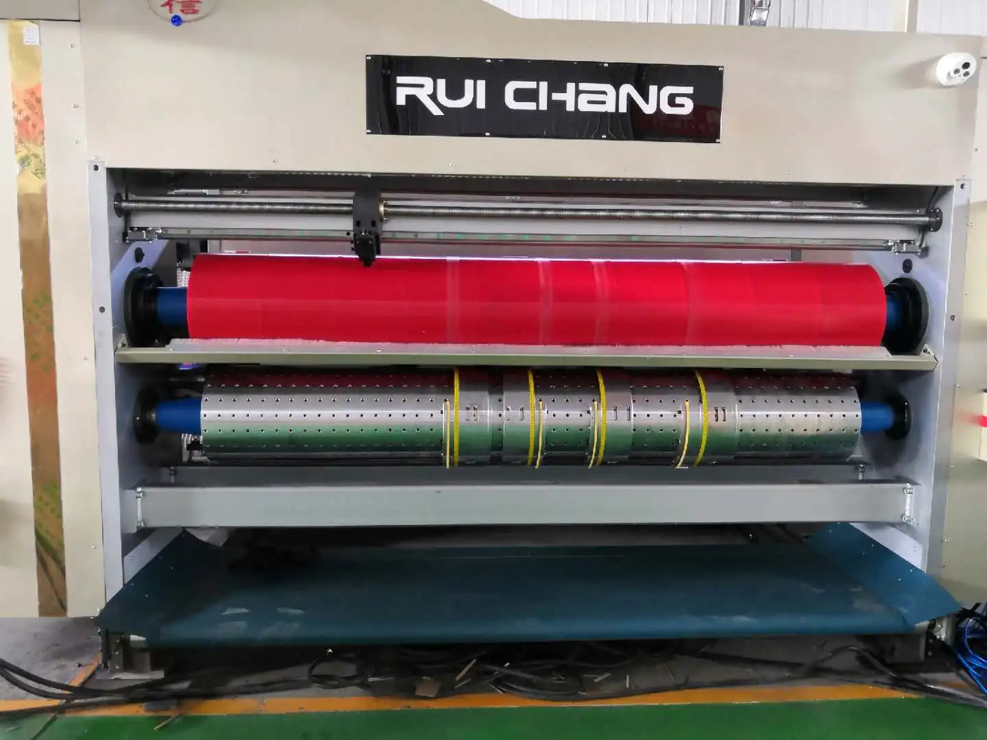 1224 high speed corrugated carton box printing slotting and die cutting machine
