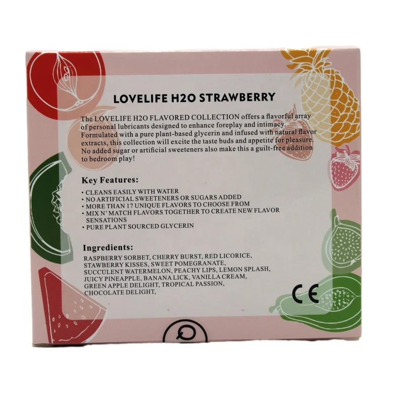 
LOVELIFE edible vagina lubricant sex products personal lubricant for oral sex 