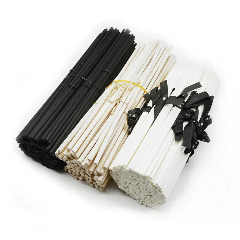 Air Freshener Aroma Essential Oil Fragrance Black Fiber Reed Diffuser Sticks