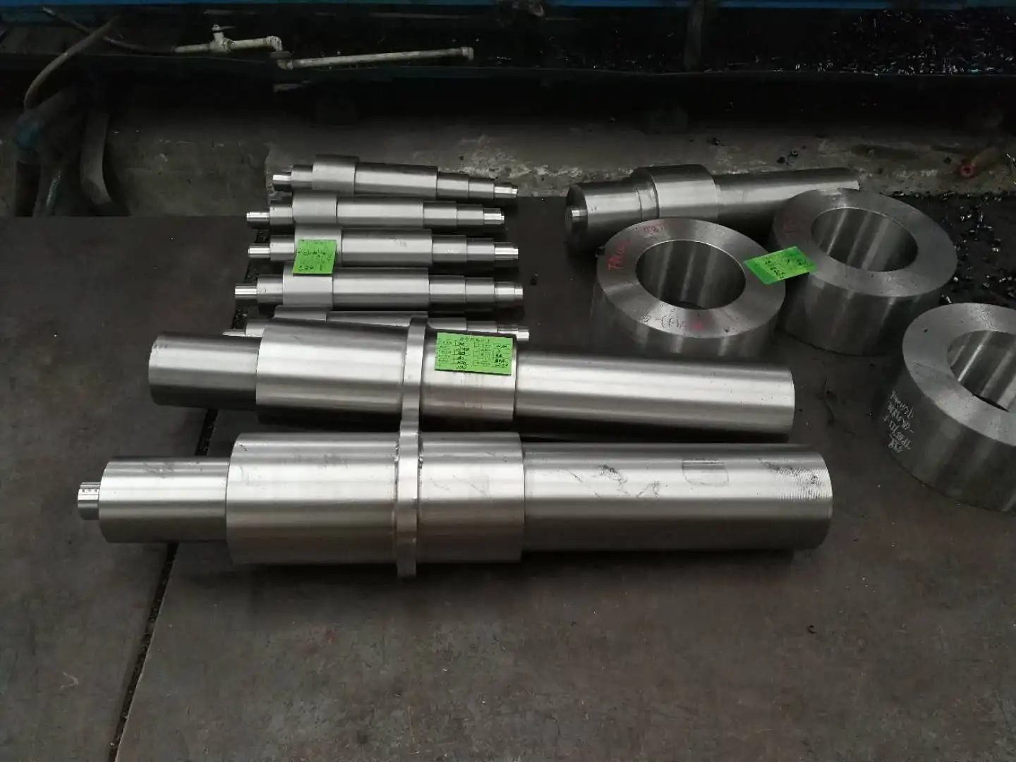 2205 2507 904L 253MA REDONDAS/EJES (con escaleones o bridas)