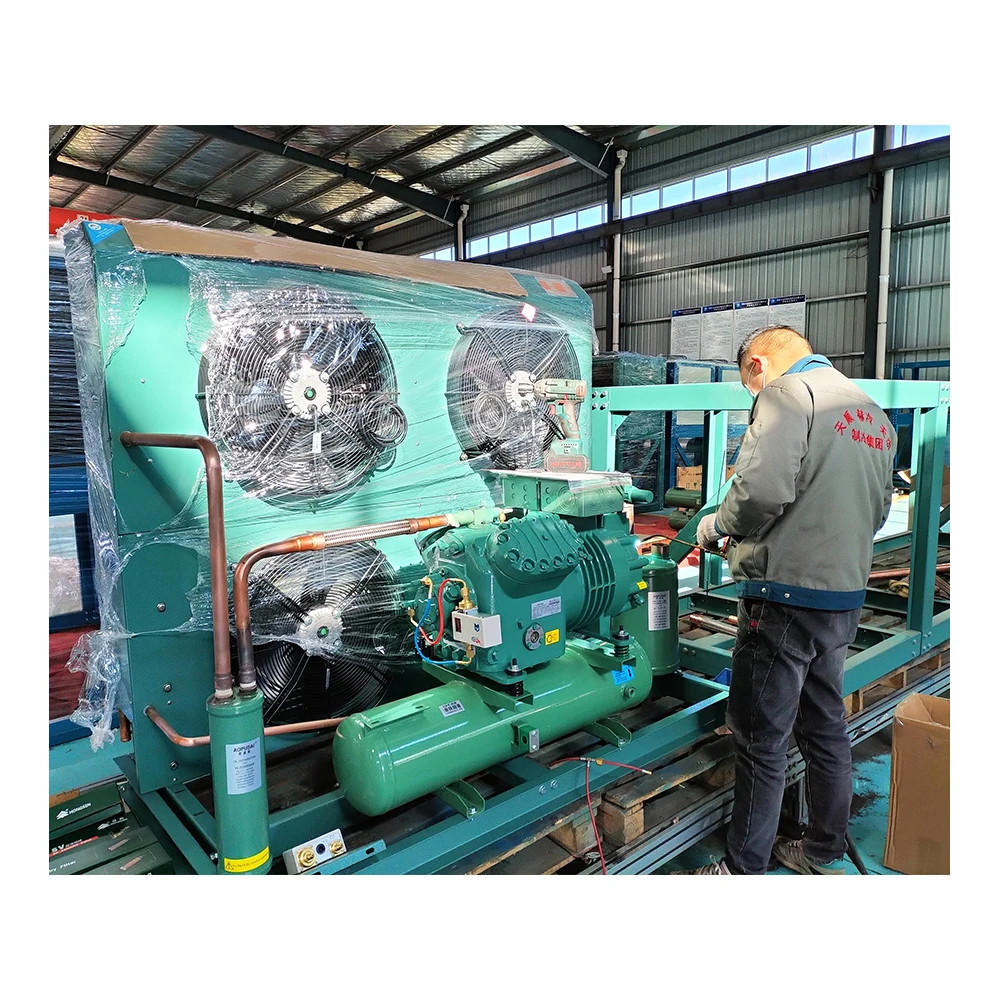 Customized compressor units refrigeration equipment cooling system condenser unit