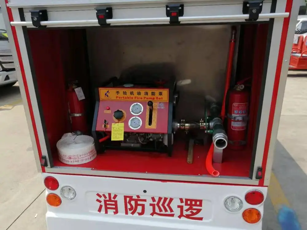 Hotel electric mini fire truck rescue fire truck