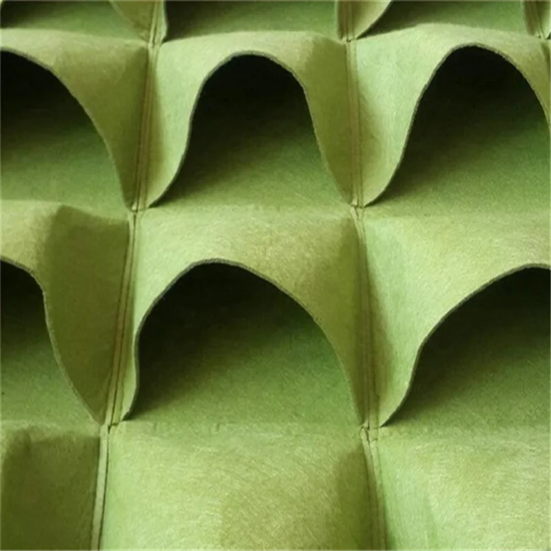 wool felt flower bag planting bag