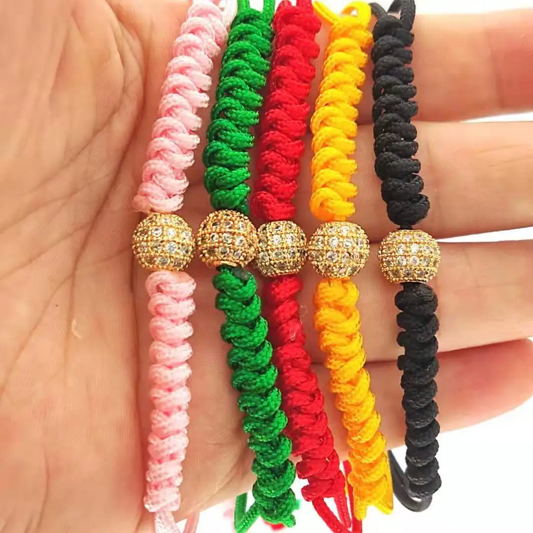 KDB8201 wholesale fashion macrame bracelet handmade rope bracelets