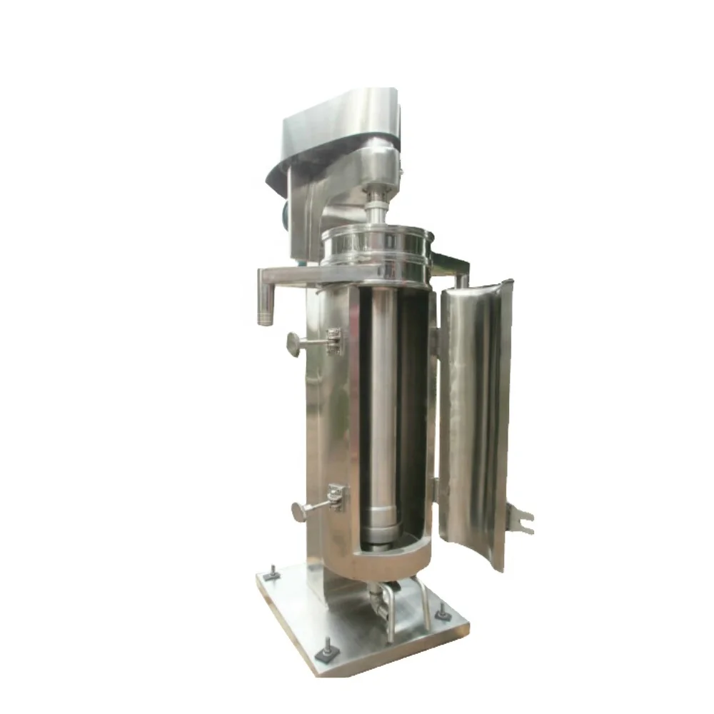2 phase separation food processing tubular centrifuge algae tubular bowl separator centrifuge