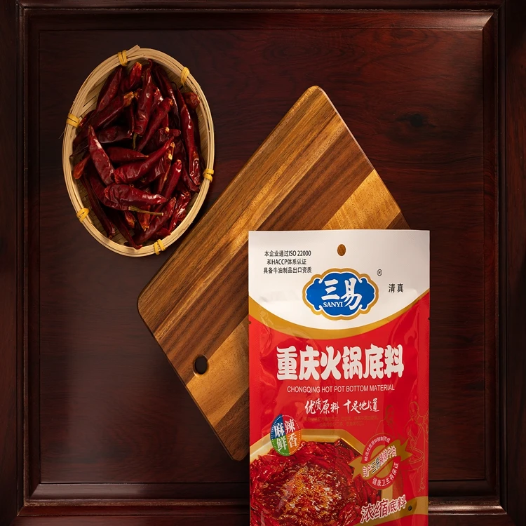 Оптовая продажа розничная пищевые приправы Sichuan халяльное говяжье сало растительное масло смешанные кулинарные специи соус чили