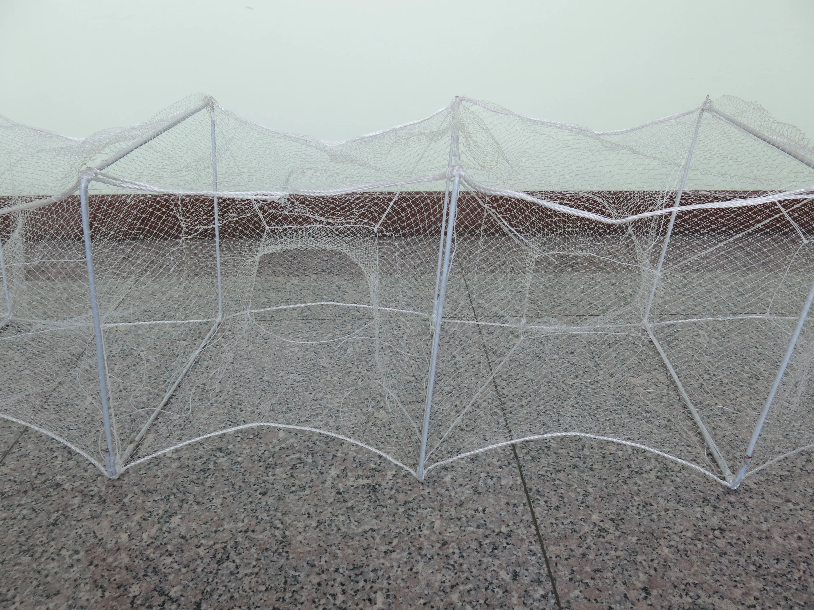 Long Fish Cage Cap Dua Ikan 506, Dragon Cage For All Kind Of Fish 30cm*40cm*28Holes (Bubu Naga, Bento Naga, Bito Naga)