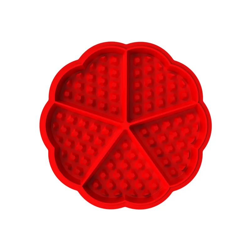 Waffle silicone square heart waffle muffin plaid cake mold Waffle cookie Making silicone mold