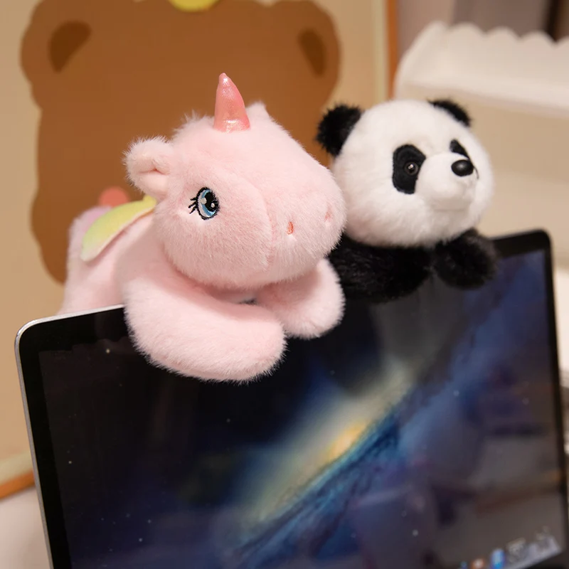 New Soft animal Panda&Capybara Cats dogs dinosaurs Baby Toys Custom Cartoon Mini Stuffed Animal Toys Kids gifts