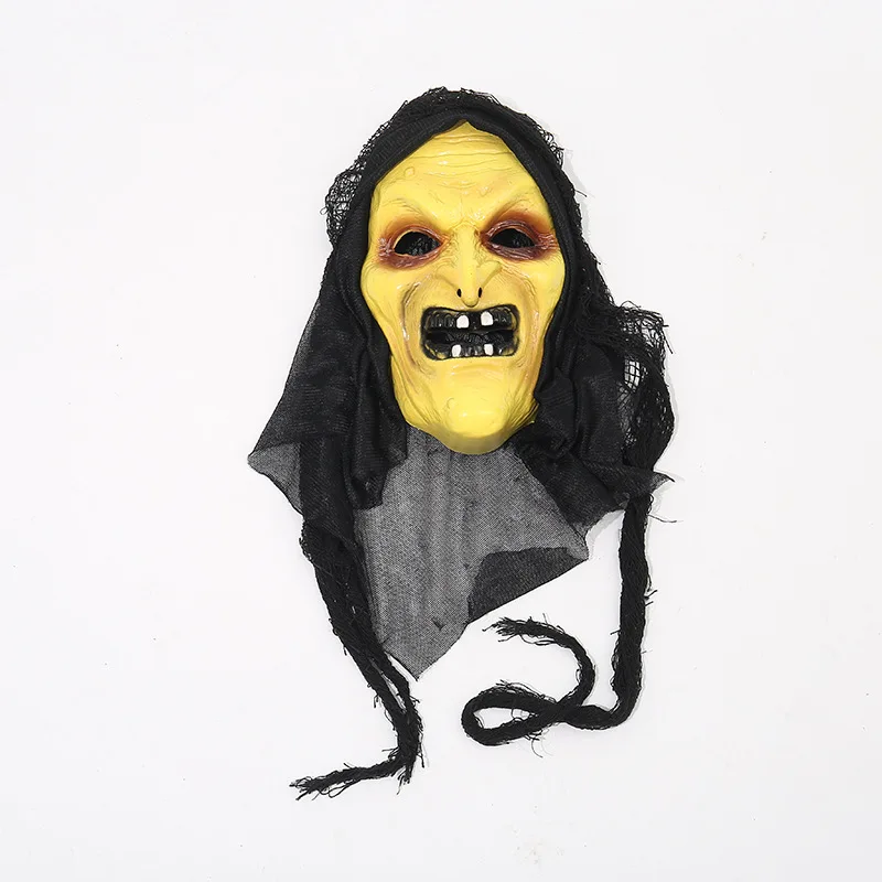 Halloween witch animation party cosplay props new factory direct sales horror mask
