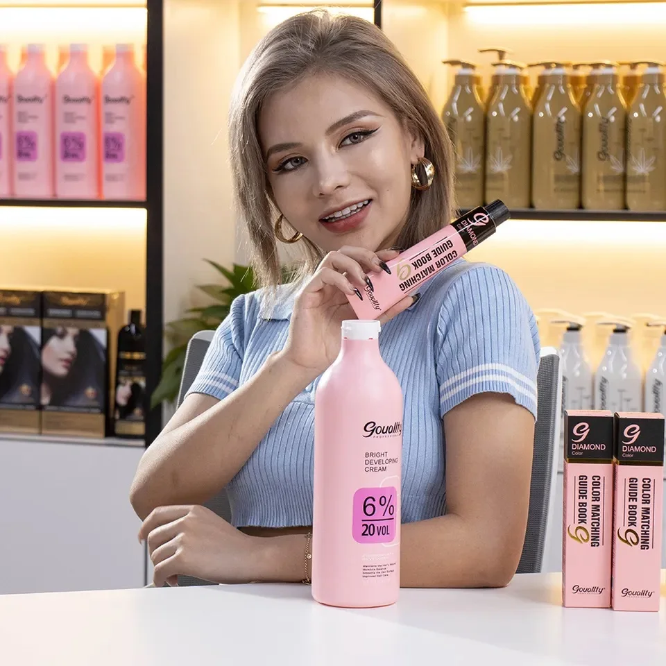 private label best selling hair color dye permanent organic hair colour cream for professional salon