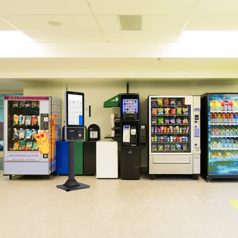 Wall hanging automated payment kiosk shenzhen self payment waterproof outdoor kiosk payment kiosk bill coin acceptor