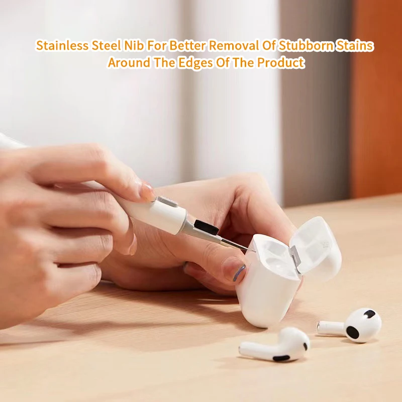 Bluetooth Earbuds Cleaner Kit For Airpods Pro 1 2 Cleaning Pen Brush Bluetooth Earphones Case Cleaning Tools for Xiaomi Huawei