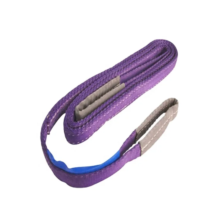 Polyester 1Ton Eye and eye lifting belt webbing sling