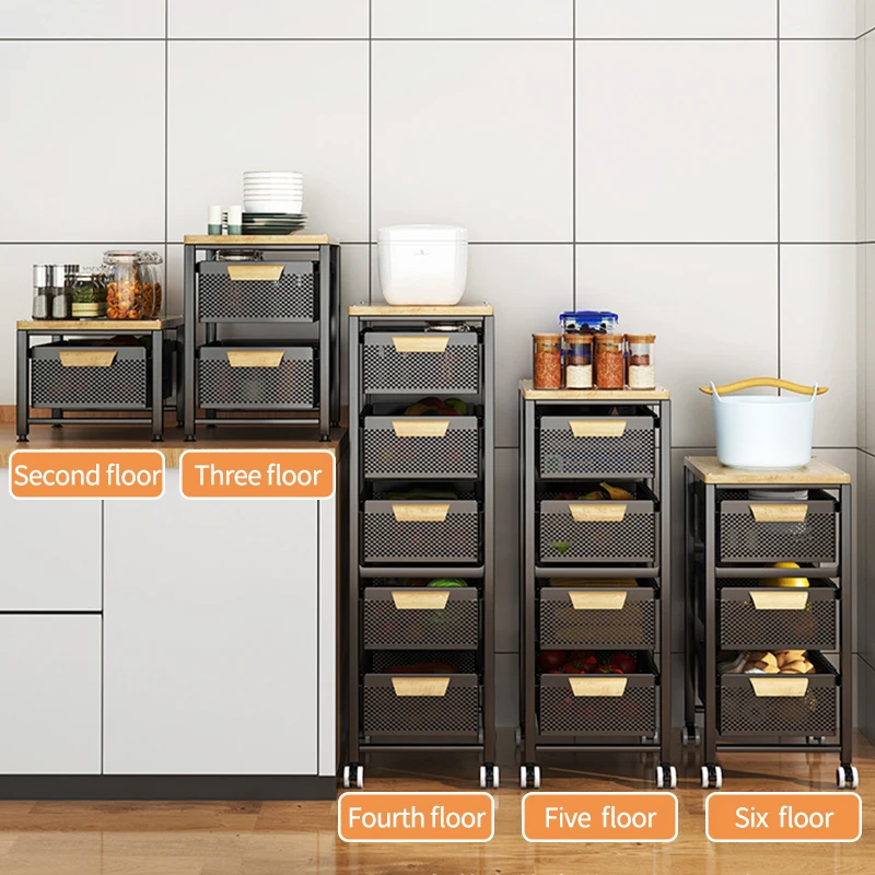 salon hand cart tool makeup case carts kitchen beauty hand manicure trolley wheels Fruit vegetable storage basket drawer