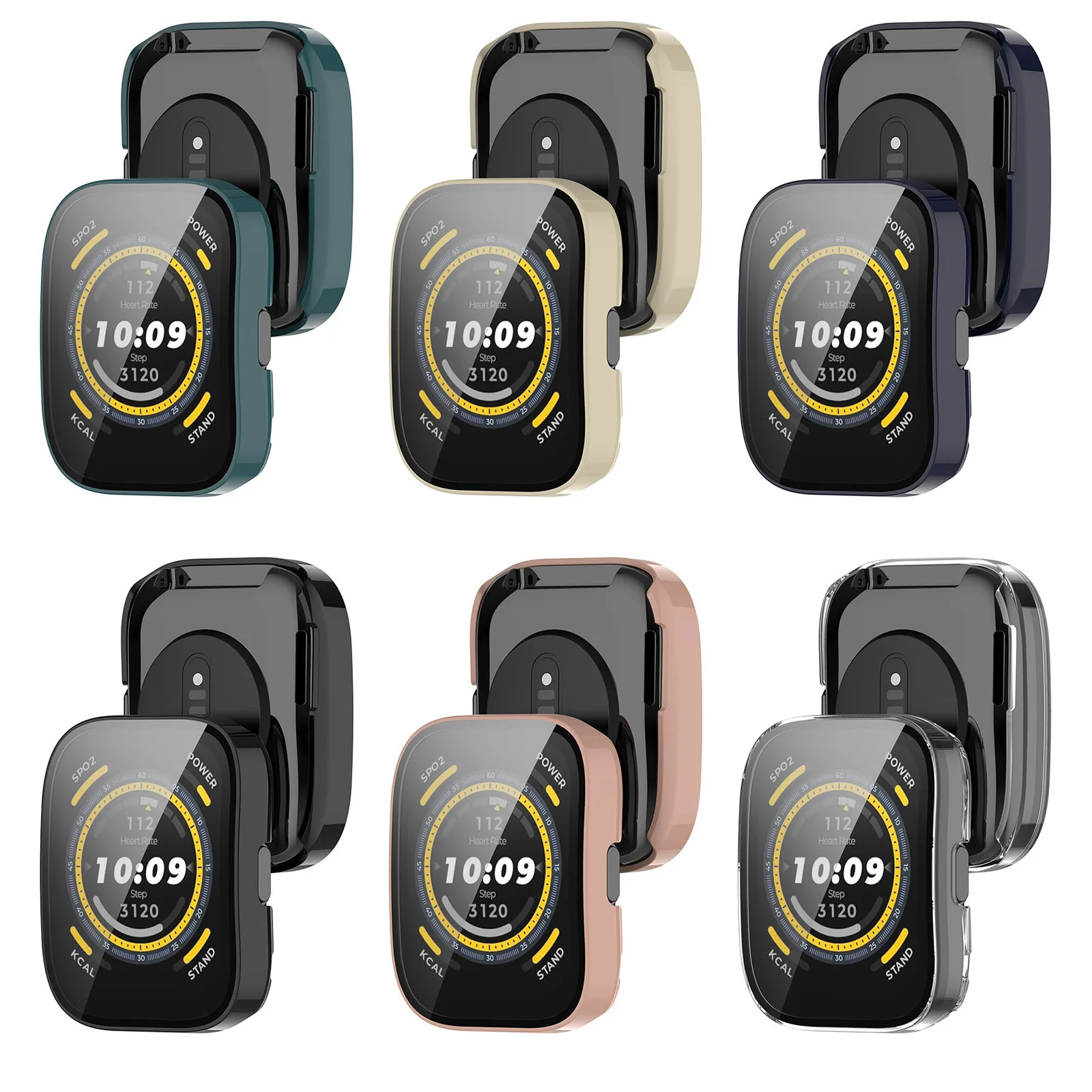 Стекло + чехол для Amazfit Bip 5