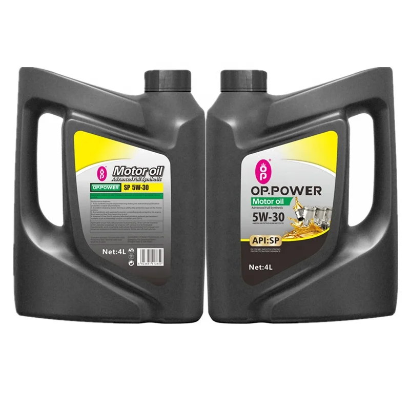 Manufacturers wholesale motor oil lubricant 4 liters SP5W30 fully synthetic engine lubricant