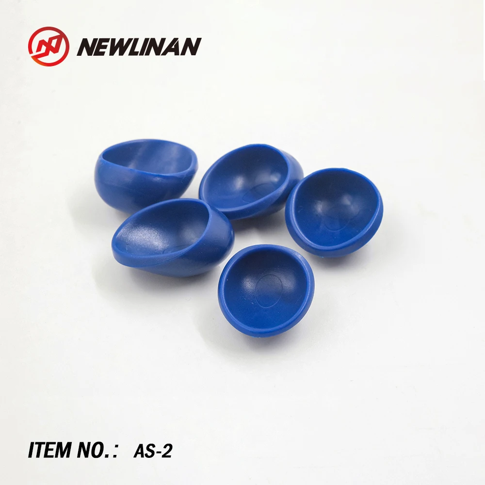 Newlinan Ice Skate Colorful Plastic Finger Tip Glove Tips