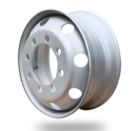 China Factory Wholesale 22.5 Inch 22.5x7.5 Demountable Truck Steel Wheel Rim For Heavy Duty Truck Size 11r22.5