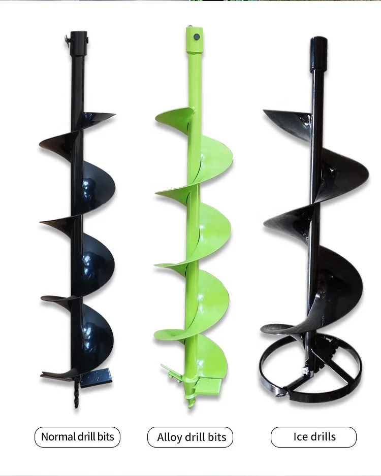 HOTOKA digging machine for tree planting ground drill 2 stroke earth auger gasoline powered earth auger 52 cc gas earth auger