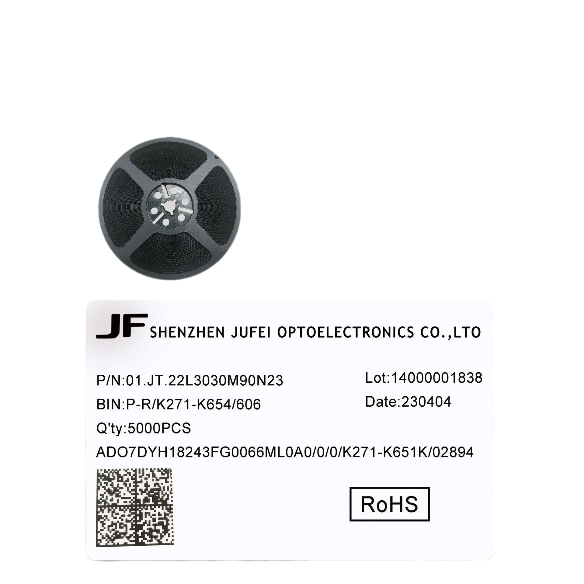 Jufei Высокая мощность 3030 SMD Светодиодная лампа с шариком двухцветный источник освещения функцией затемнения 6 В 2 Вт высокая эффективность света Chip3030 светодиод