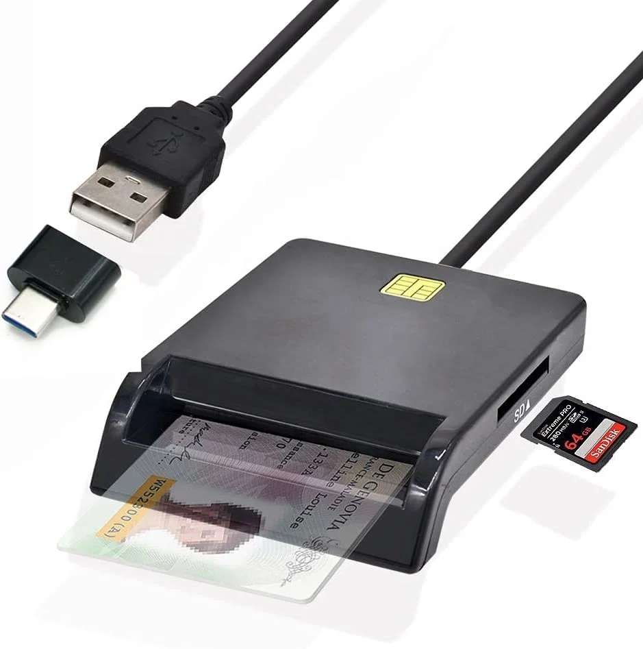 Gialer SIM Card Program Kit, Card Reader + 5PCS Usim Cards + 3 in 1 Adapter Kit + Newest Grsimwrite Software