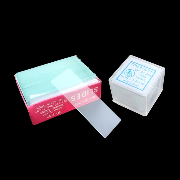 Sail Brand Lab Medical Microscope Micro 18 20 22 24 Slips Cover Glass And Microscope Slide