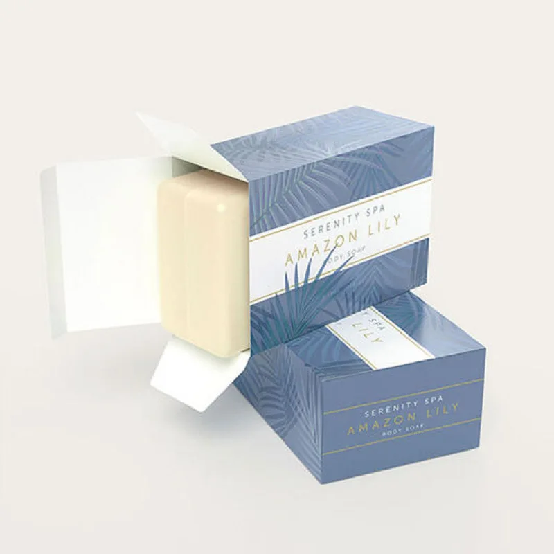 Wholesale Luxury Fashion Color Printing Soap Box Packaging Cardboard With Window Customized Recyclable Kraft Paper Box With Logo