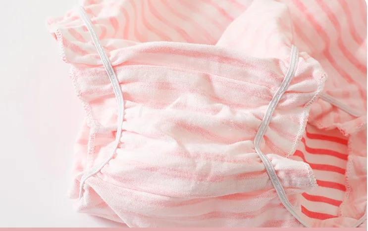 4PCS NEW Kawaii Elastic cute Cartoon Panties Printed Children Pure Cotton Shorts cotton Underwear set for baby girl