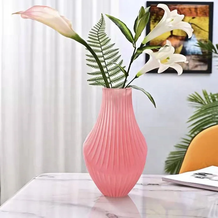 WONDER   European Glass Vases  Creative Living Room Decoration Vases Wedding flower vase