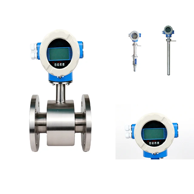ANSI DIN Acid-base Fluid Double corrosive medium 1inch PTFE Lining GB Flange International standard electromagnetic flow meter
