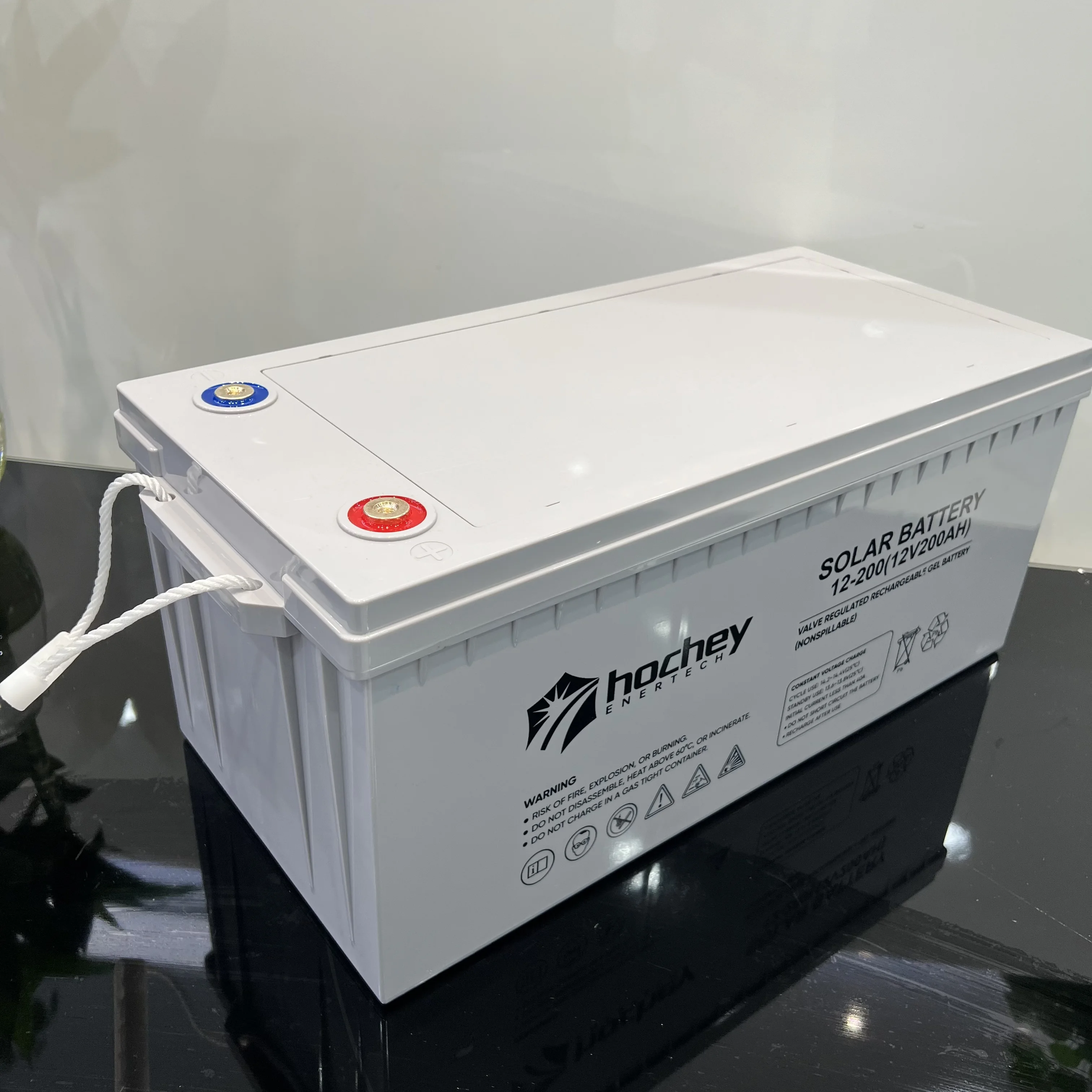 Advanced Cheap Price Hochey 12V 200Ah Lead Acid Battery Long-Trem Stability Gel Battery For Solar Panel System 100Ah 150Ah 250Ah