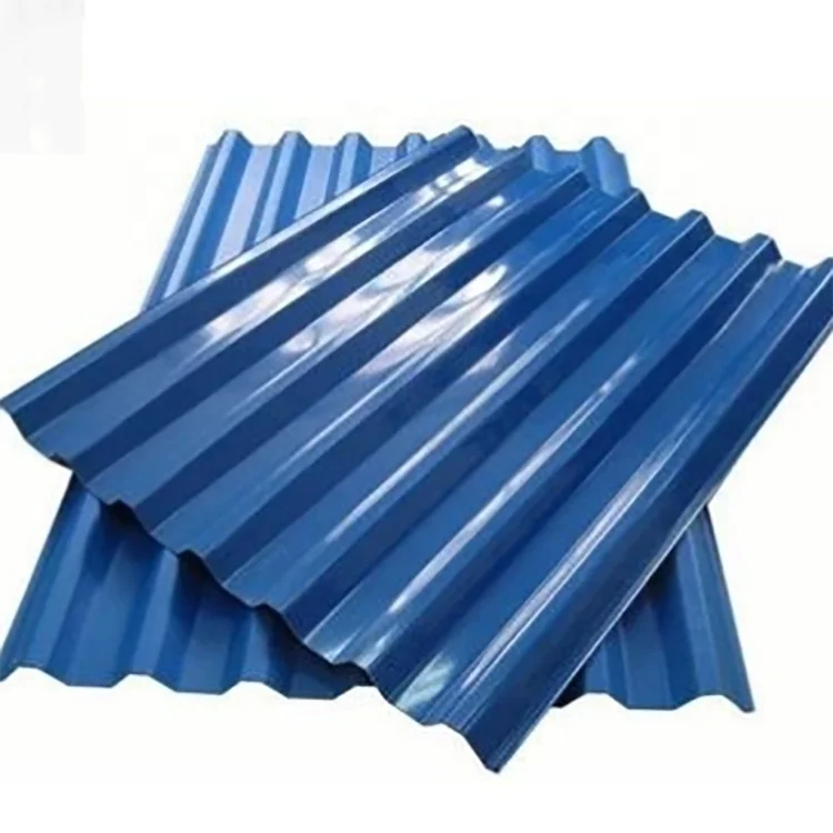 PPGI Metal Roof Sheet Color Coated Corrugated Steel Roofing Sheet