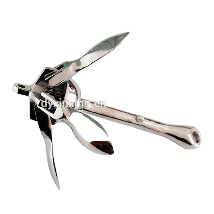 Marine Anchor Stainless Steel Folding Anchor Boat Hardware