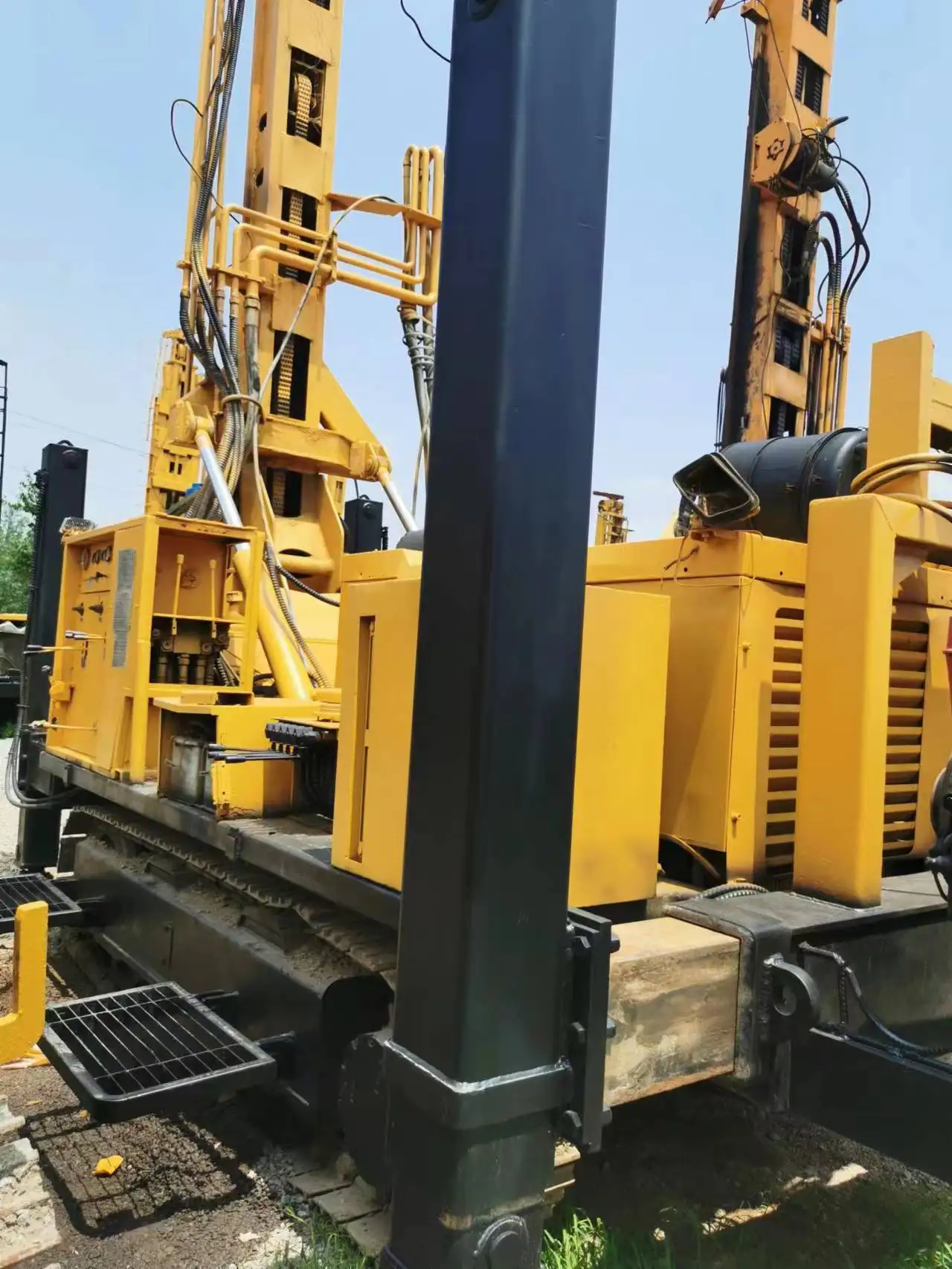 600m second-hand 4.5m tower water well drilling rig used borehole machine borewell drilling rig