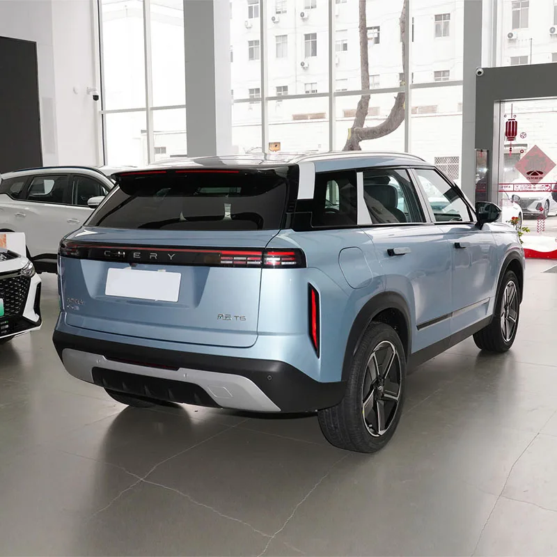 2024 Chery Fulwin Phev T9 5-дверный внедорожник дешевый электромобиль с тканевым сиденьем задняя камера левое рулевое управление-на продажу