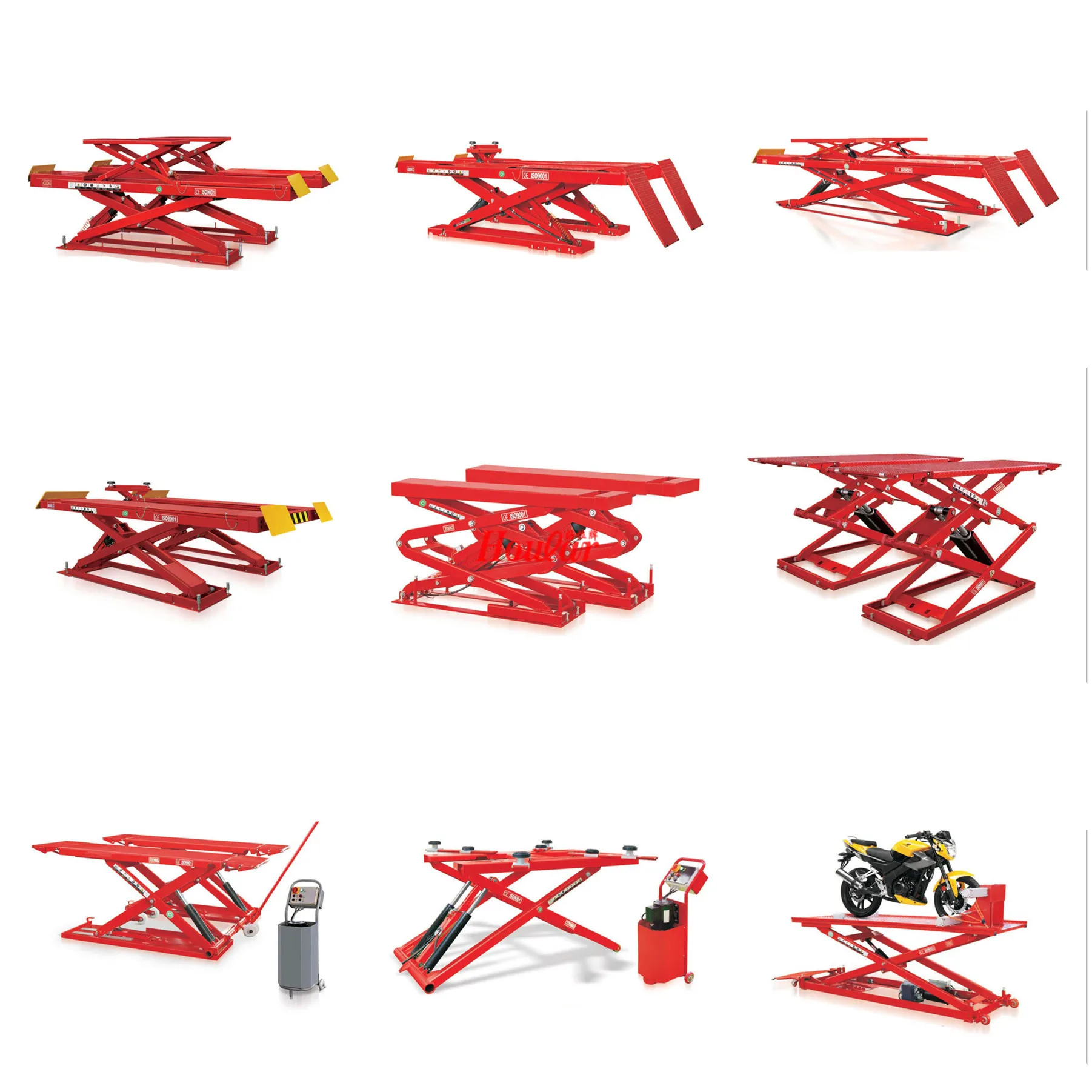 TOW POST car lift table In-gound CAR scissor lift table for motorcycle bike IN GROUND SCISSOR LIFTER