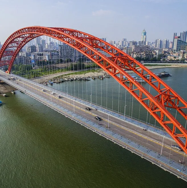 
High Quality Unique Steel Bridge With Beautiful Exterior Design And Customizable Size 