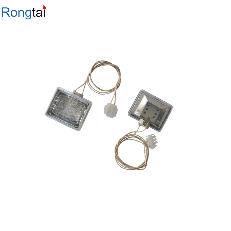 Хорошая цена, универсальные аксессуары для духовки, профессиональный Квадратный светодиодный светильник для духовки, керамический базовый кронштейн