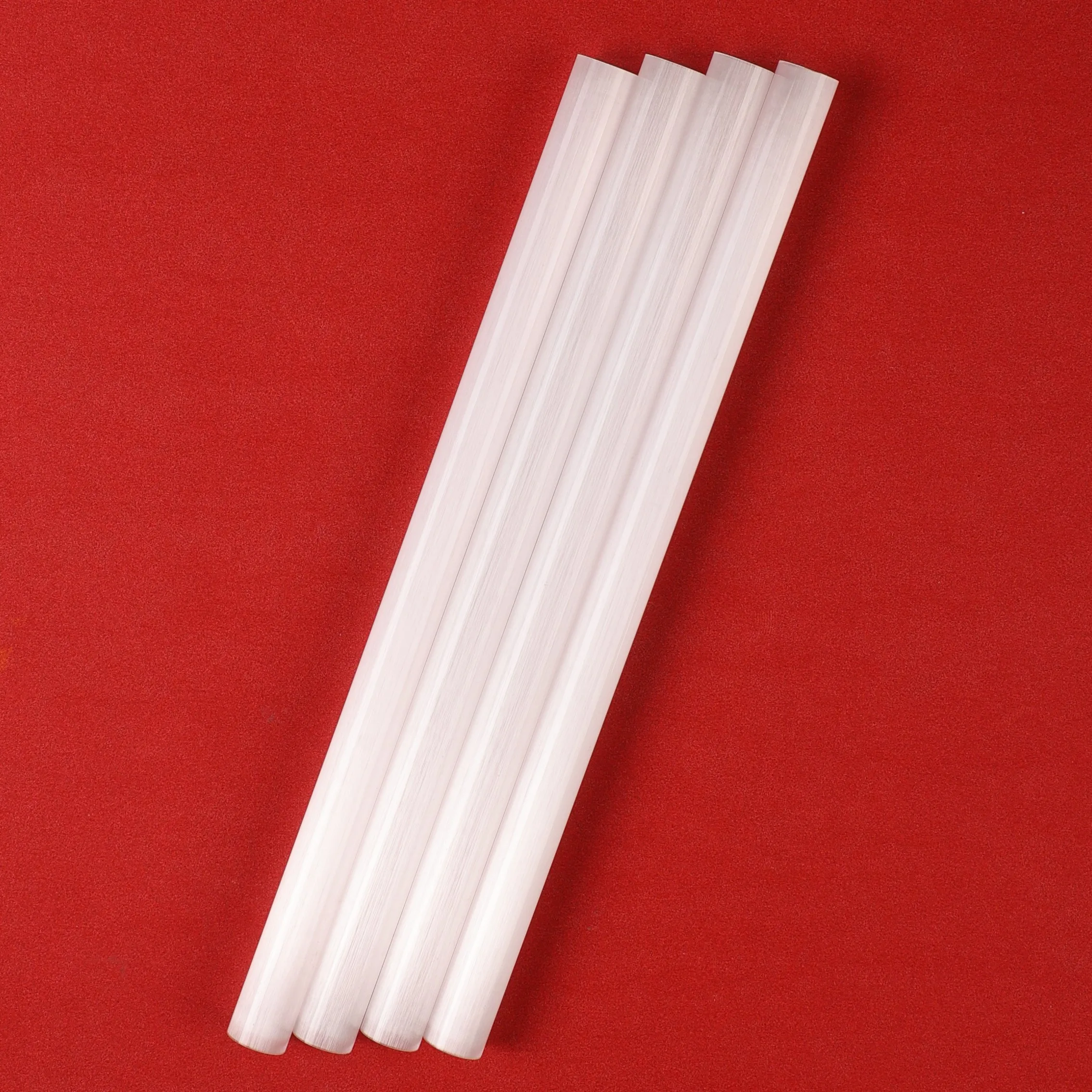 Tuohai Customized High Purity  Milky White Quartz Glass Rod