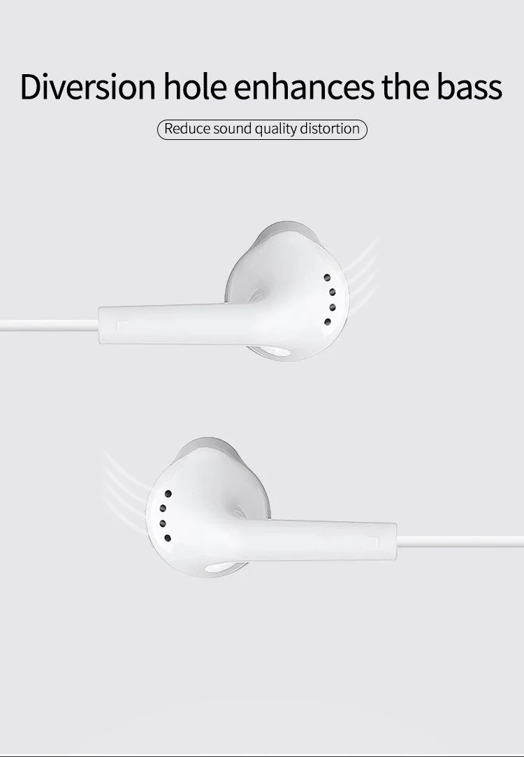 2024 Hight Quality Wholesale Price S5830 C550 Earphone With Mic 3.5mm Jack In- Ear Headphones Headset for Samsung